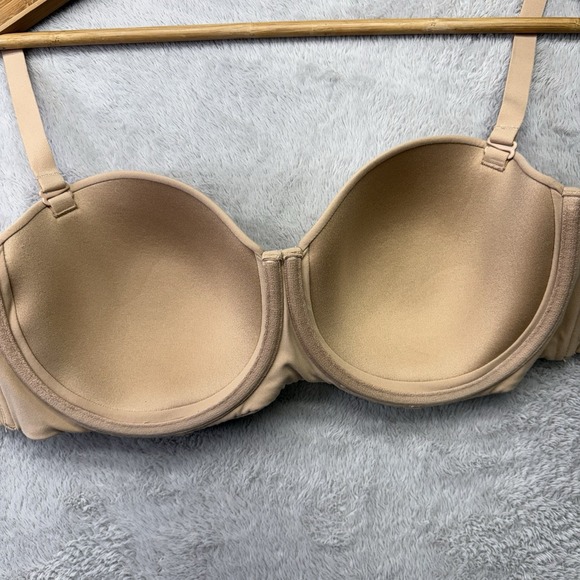 Skims Womens Bra 38C Nude Clay Stapless Fits Everybody Ba-BAN-9055 - Picture 7 of 13